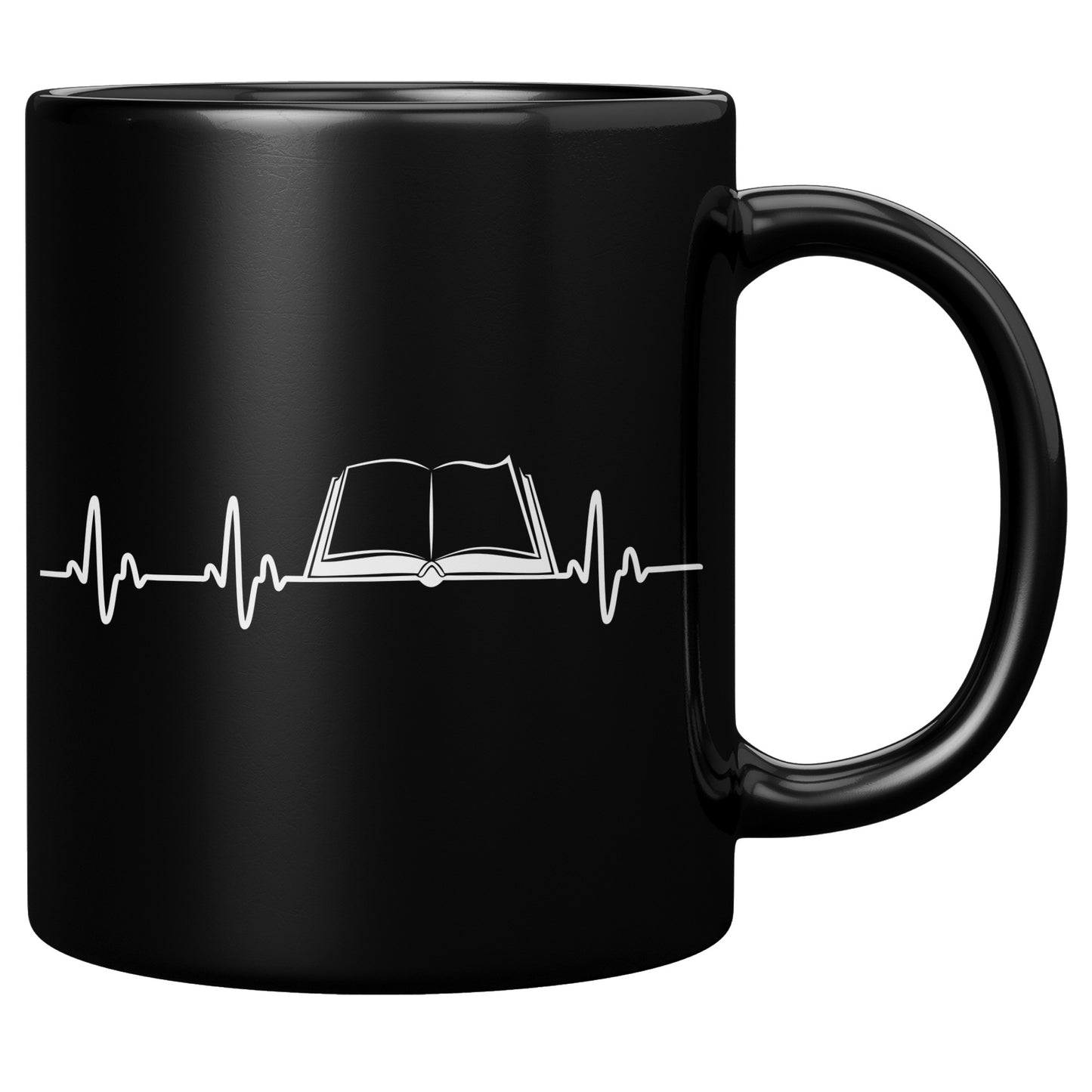 Heartbeat Of A Book Lover | Mug