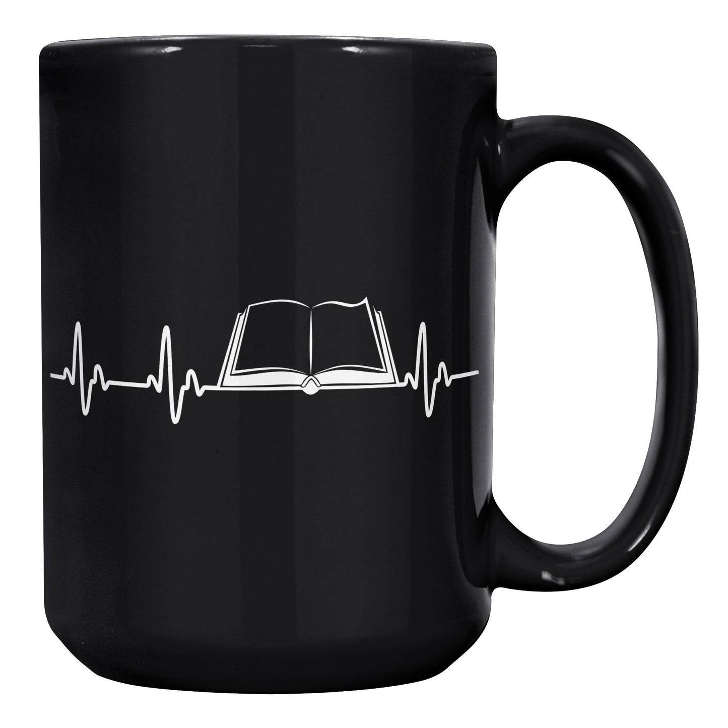 Heartbeat Of A Book Lover | Mug