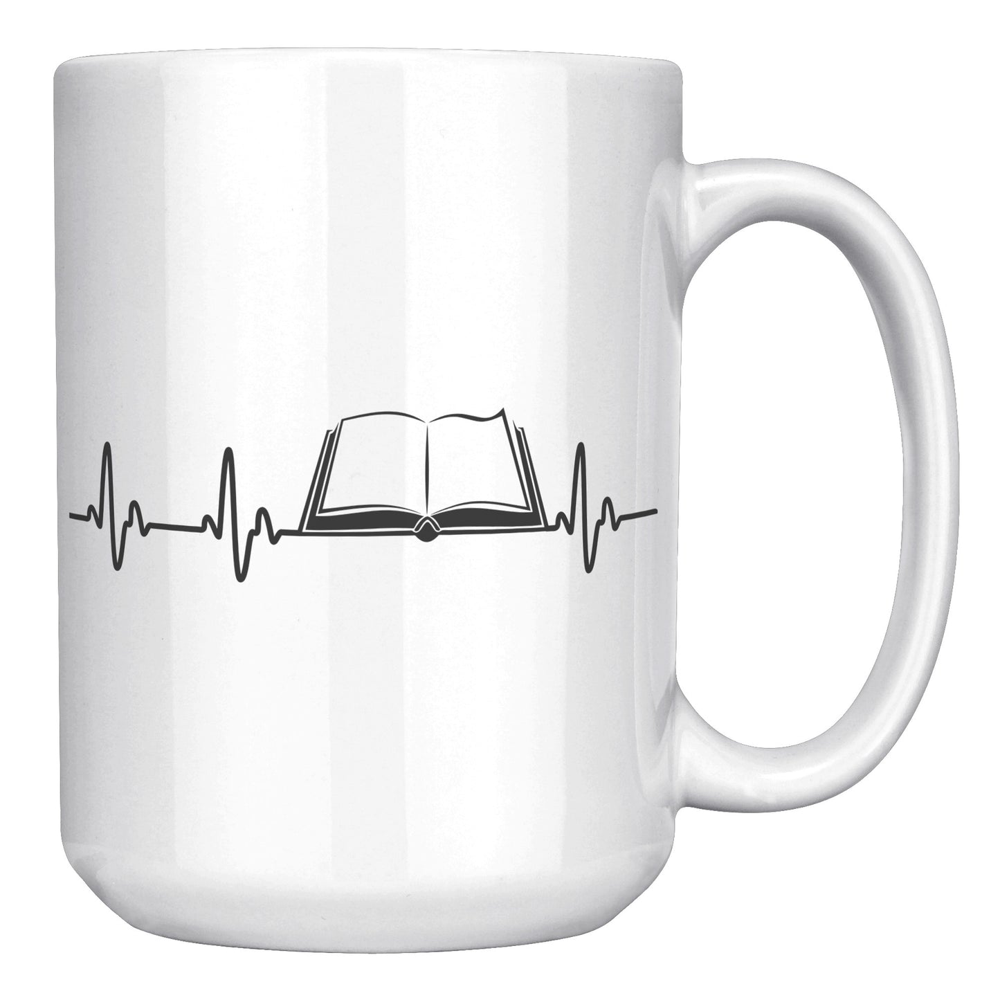Heartbeat Of A Book Lover | Mug
