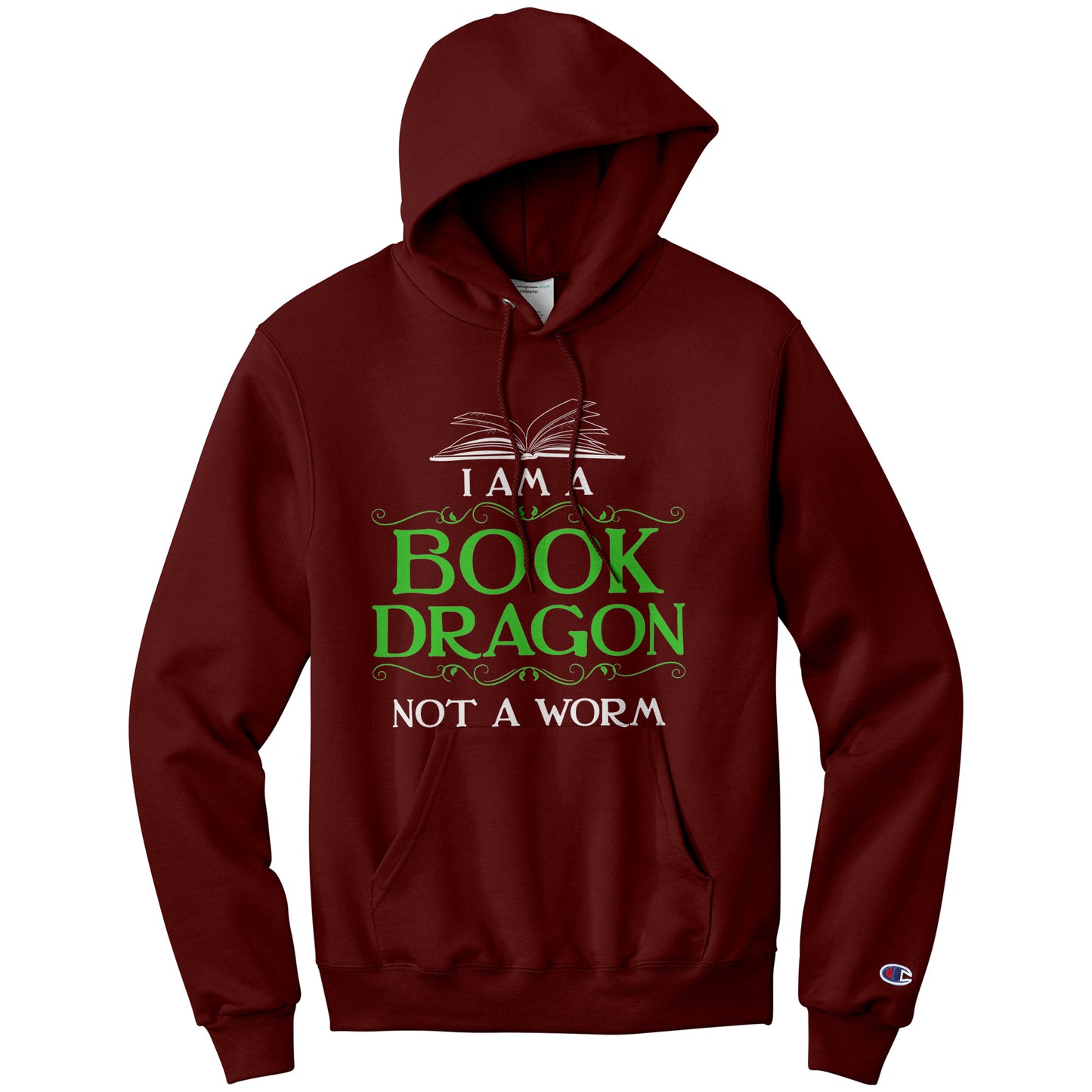 I Am A Book Dragon Not A Worm | Hoodie