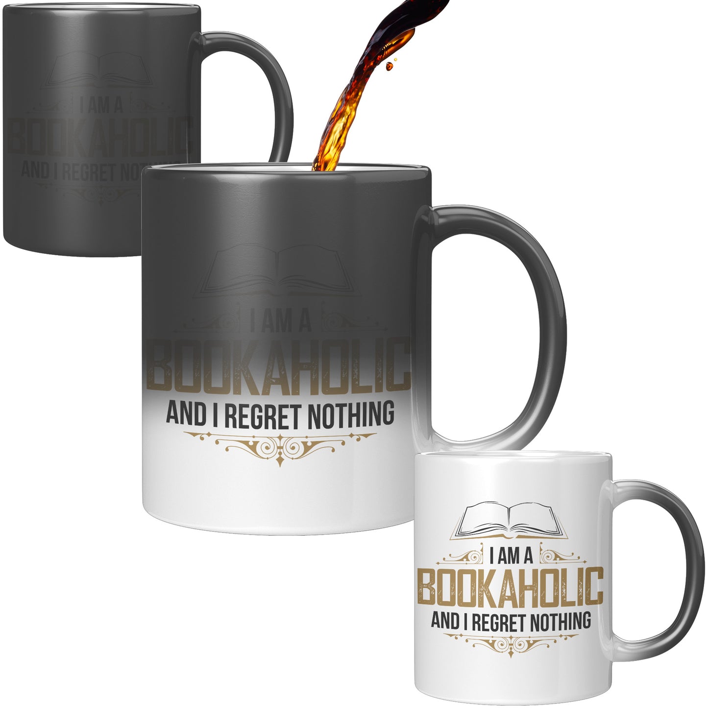 I Am A Bookaholic And I Regret Nothing | Magic Mug