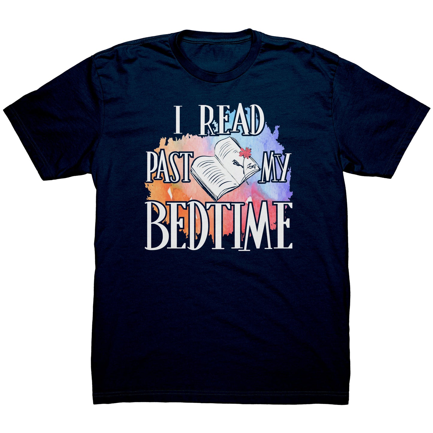 I Read Past My Bedtime | Men's T-Shirt