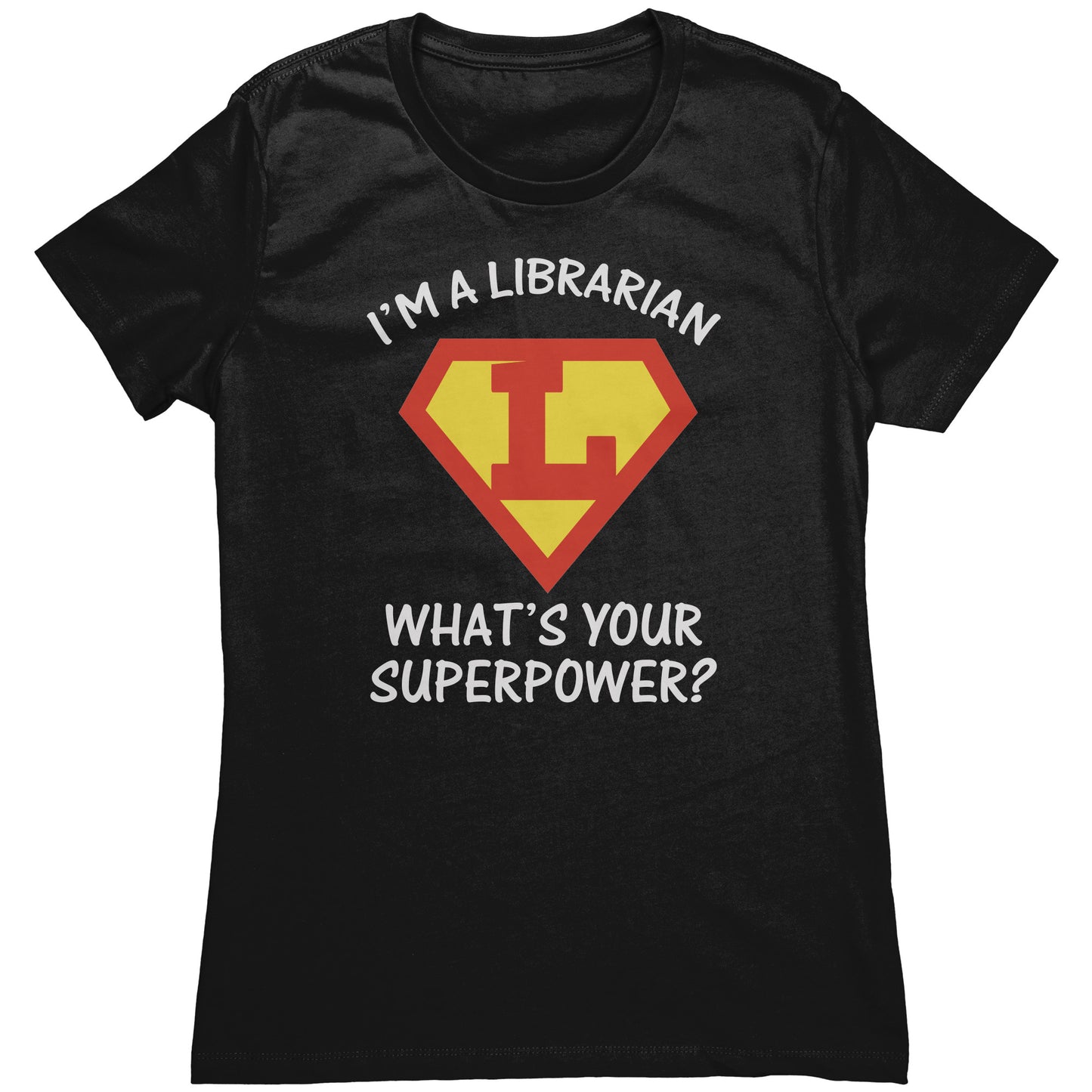 I'm A Librarian What's Your Superpower | Women's T-Shirt