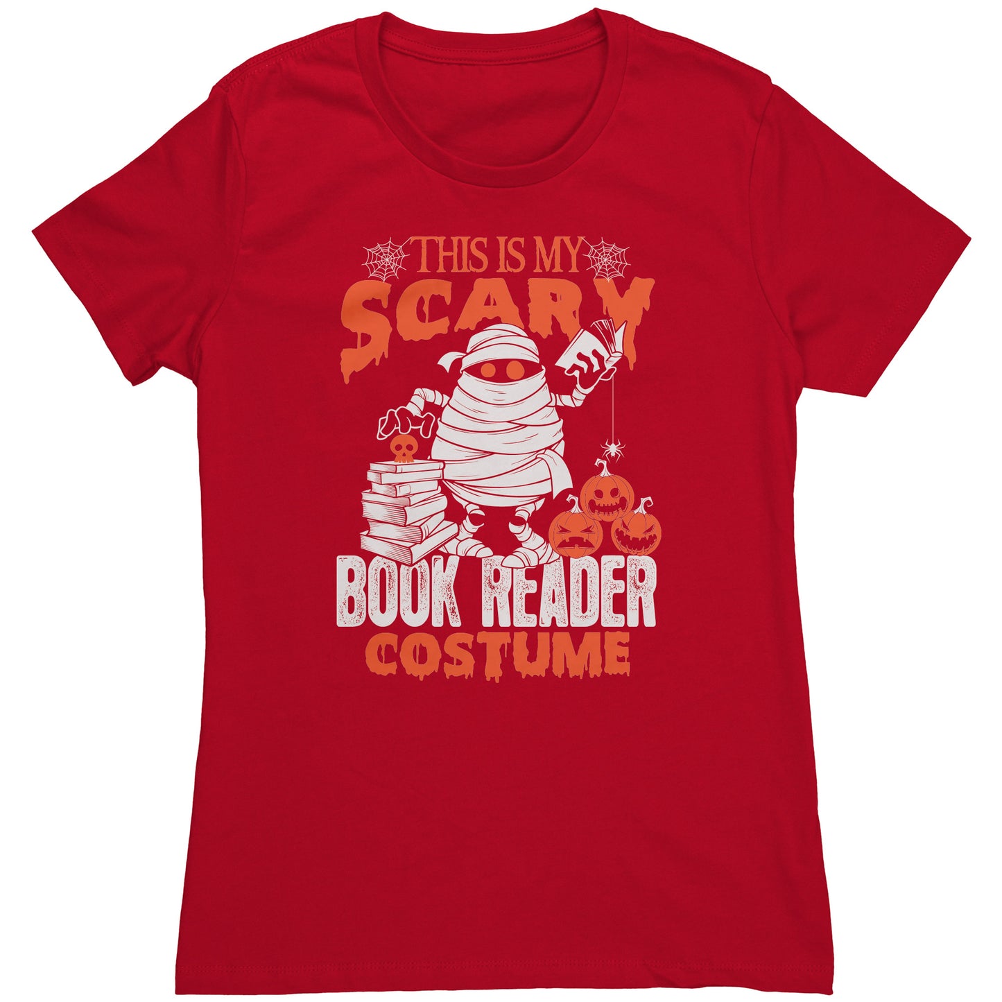 This Is My Scary Book Reader Costume | Women's T-Shirt
