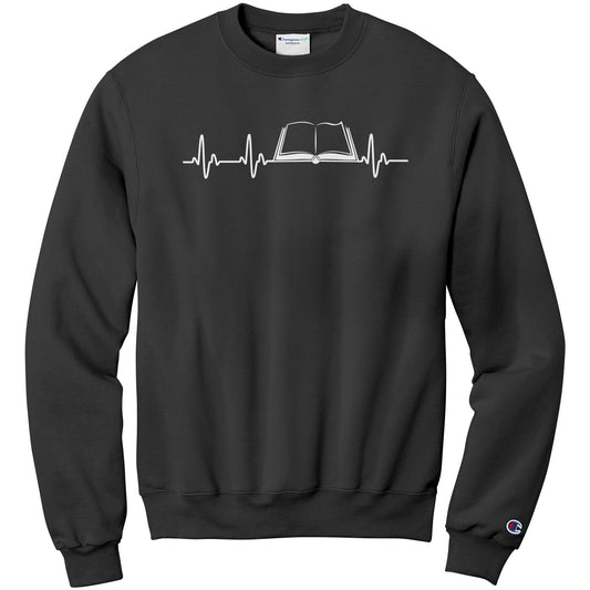 Heartbeat Of A Book Lover | Sweatshirt