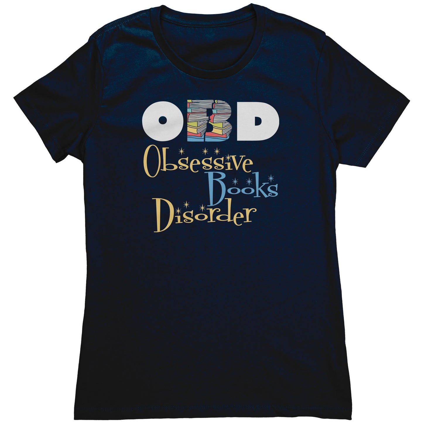 OBD Obsessive Books Disorder | Women's T-Shirt