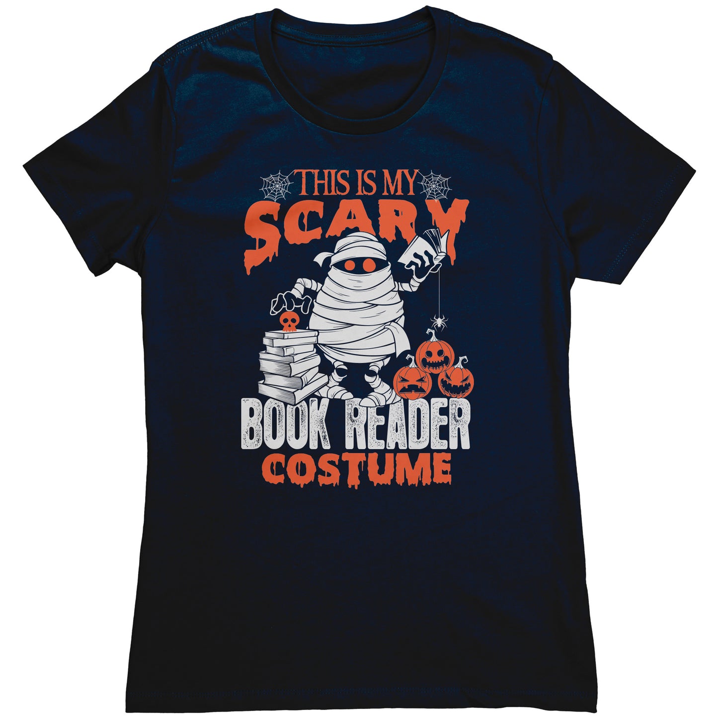 This Is My Scary Book Reader Costume | Women's T-Shirt